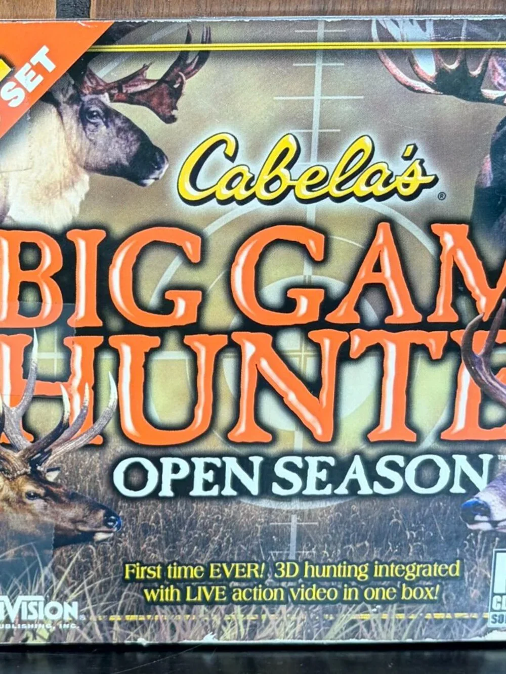 Cabela's Big Game Hunter III Jewel Case & Big Game Hunter 6 - (PC, 2001)
